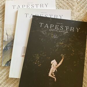 First three Tapestry issues No 1, No 2, No 3